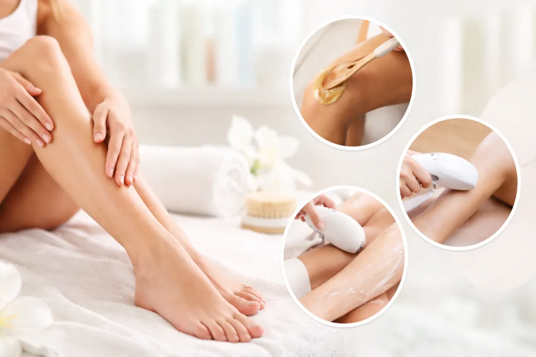 روتين العناية بعد إزالة الشعر